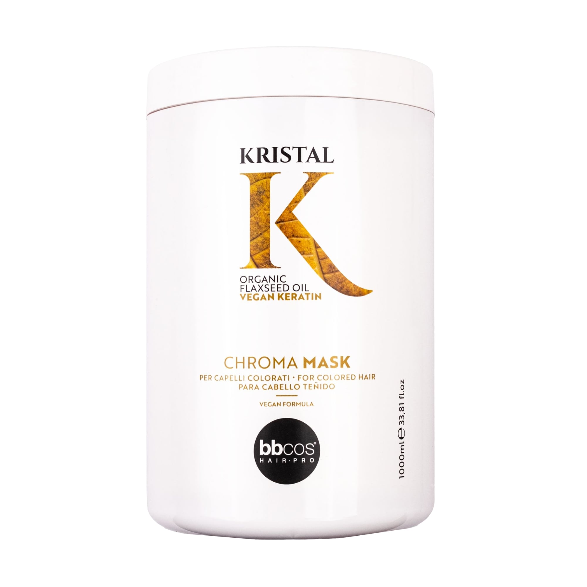 Маска BBcos Kristal Chroma Mask для фарбованого волосся, 1 л
